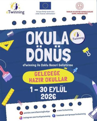 e-twinning okula dönüş etkinliği